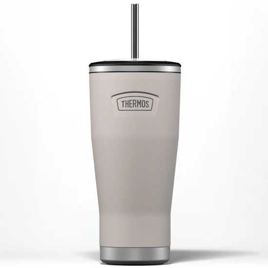 Thermos Icon Series Cold Cup Tumbler with Straw 710ml (Sandstone)