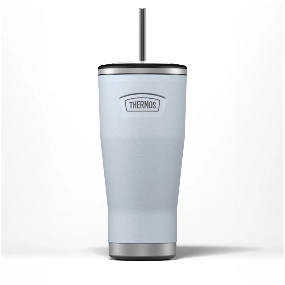 Thermos Icon Series Cold Cup Tumbler with Straw 710ml (Harebell White)