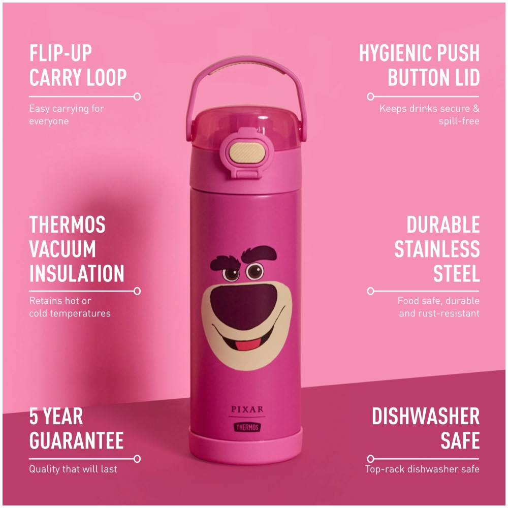 Disney Toy Story Funtainer Bottle 470ml Lotso - Image 4