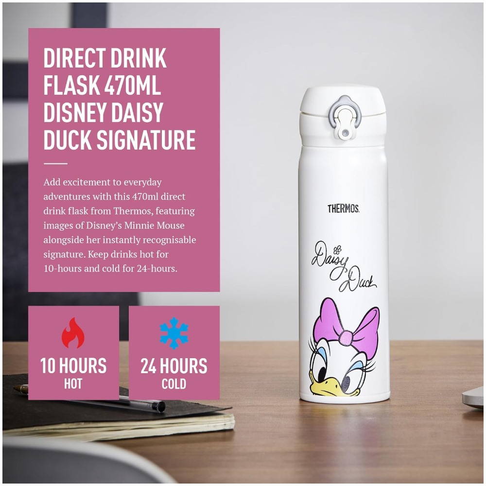 Disney Signature Direct Drink Flask 470ml Daisy Duck - Image 2