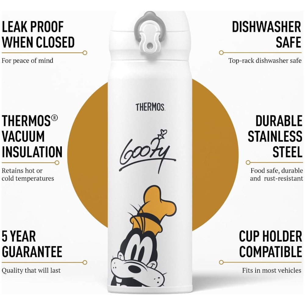 Disney Signature Direct Drink Flask 470ml Goofy - Image 3