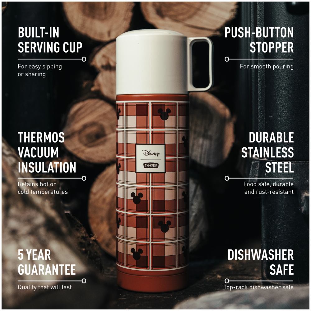 Thermos Revival Flask 500ml Disney Orange - Image 5