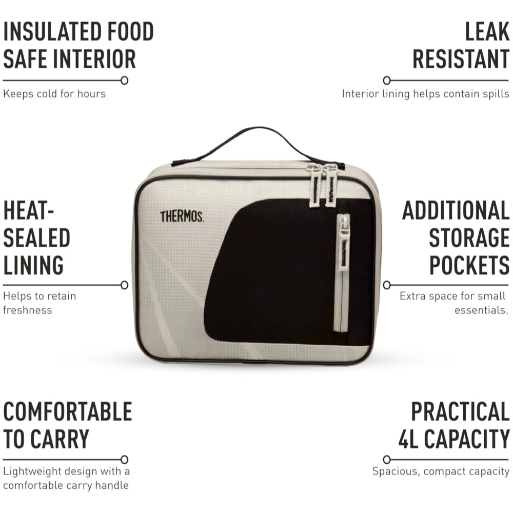 Thermos Radiance Lunch Bag 4L (Sandstone) - Image 4