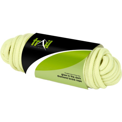 Trail Glow in the Dark Diamond Braid Rope (15 metres)