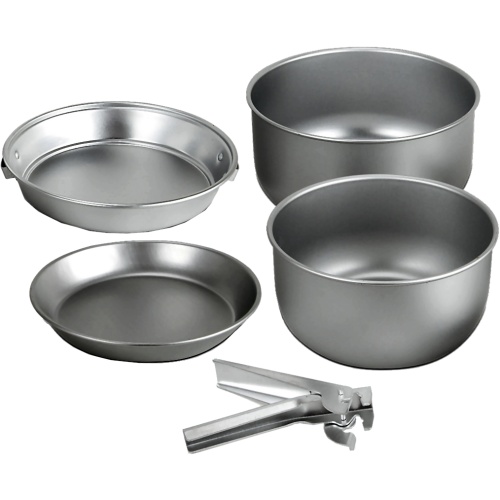 Trail Aluminium Cookset (5 piece)