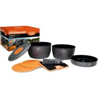 Preview Esbit Hard Anodised Aluminium Non-Stick Cookset (9 piece)