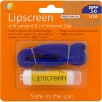 Preview Uvisport SPF50 Lipscreen with Lanyard and UV Indicator Cap
