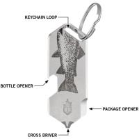 Preview Gerber Shard DT Keychain Tool - Fish Silver - Image 1