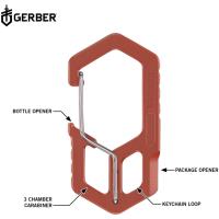 Preview Gerber Carabiner Keychain Tool - Burnt Orange - Image 1