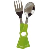 Preview FUEL Snap 2 Piece Cutlery Set (Green)