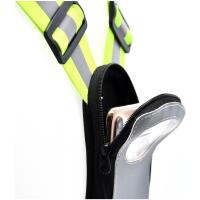 Preview Six Peaks LED Reflective Sport Vest with Phone Holder - Image 2