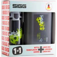Preview SIGG Viva School Set Lunchbox and 500ml Water Bottle - Football