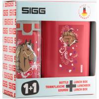 Preview SIGG Viva School Set Lunchbox and 500ml Water Bottle - Horses - Image 4
