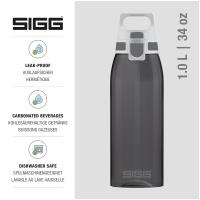Preview SIGG Total Colour ONE My Planet Water Bottle 1000ml (Anthracite) - Image 1