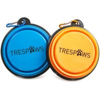 Preview Trespaws Sippy Collapsible Dog Bowl - Set of 2 - Image 1