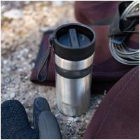 Preview Primus Mika Wide Vacuum Insulated Travel Mug 350ml (Stainless Steel) - Image 2
