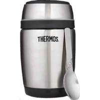 Preview Thermos Stainless Steel Barrel Food Jar with Spoon 470ml