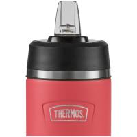 Preview Thermos Icon Series Flip Lid Water Bottle 530ml (Coral Bloom) - Image 4