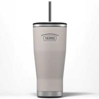 Thermos Icon Series Cold Cup Tumbler with Straw 710ml (Sandstone)