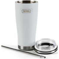 Preview Thermos Icon Series Cold Cup Tumbler with Straw 710ml (Harebell White) - Image 1