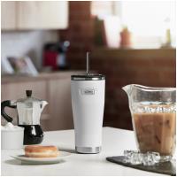 Preview Thermos Icon Series Cold Cup Tumbler with Straw 710ml (Ice White) - Image 4